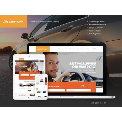 Cars4Rent | Car Rental & Taxi Service WordPress Theme