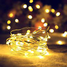 Battery Operated 50 PCS Fairy String Lights – পার্টি, বিয়ে, জন্মদিন, ফেস্টিভাল ও হোম ডেকোরেশনের জন্য সুন্দর ঝলমলে ডেকোরেটিভ লাইট
